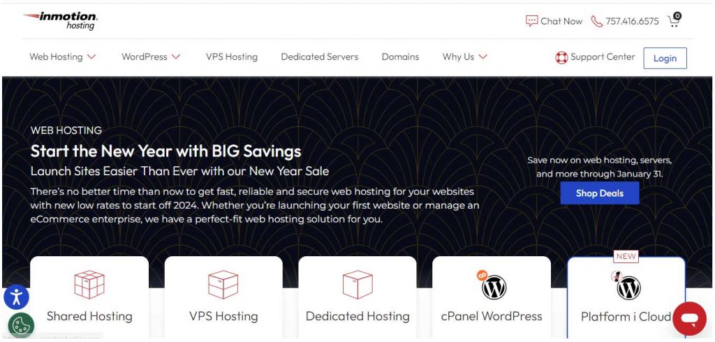 Inmotionhosting hosting wordpress